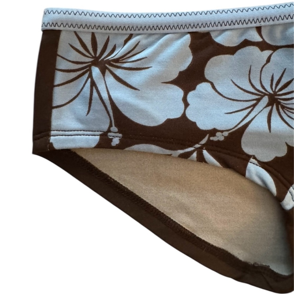 Y2K Tropical Hibiscus Print Bikini Set - Picture 3 of 15